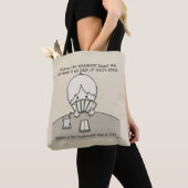 De hand die we hebben. tote bag (Dichtbij)