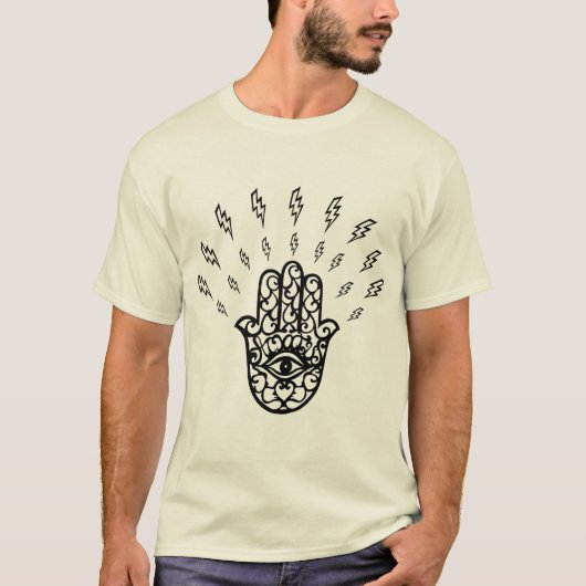 De hand en ogen t-shirt (Voorkant)