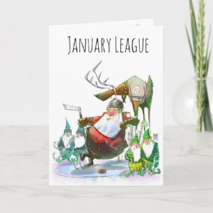 De hand getrokken kaart van de cartoonvakantie