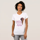 De hand over de ijsberg, en niemand zal gewond rak t-shirt (Voorkant volledig)