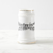 De hand stein bierpul (Center)