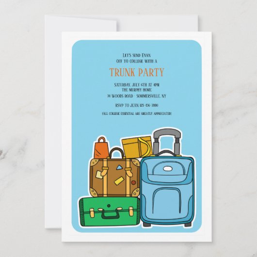 De hand van de boomstampartij getrokken kaart (Voorkant)