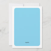 De hand van de boomstampartij getrokken kaart (Achterkant)