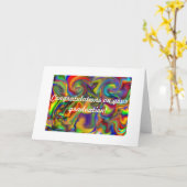 de hand van de de afstuderenkaart van het kaart (Gele Bloem)