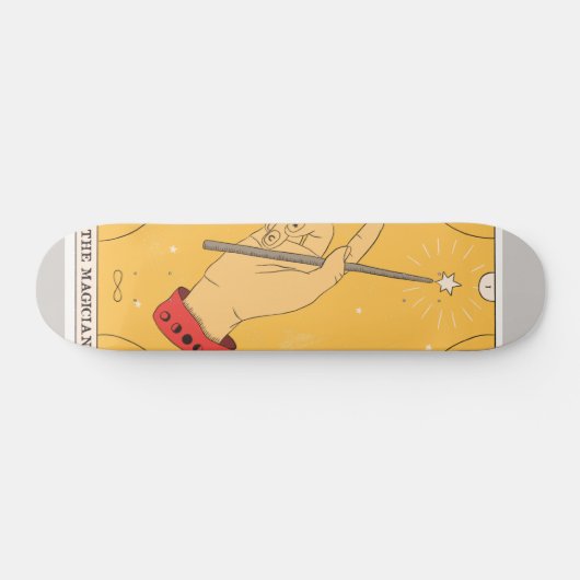 De hand van de Magicische tarotkaart oneindigheid Persoonlijk Skateboard (Horizontaal)