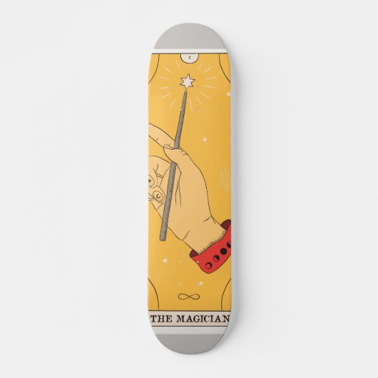 De hand van de Magicische tarotkaart oneindigheid Persoonlijk Skateboard (Voorkant)