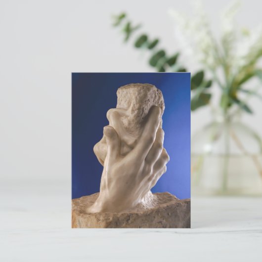 De hand van God, 1898 Briefkaart (Staand voorkant)