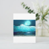 De hand van God Inspirerend kunst Briefkaart (Staand voorkant)