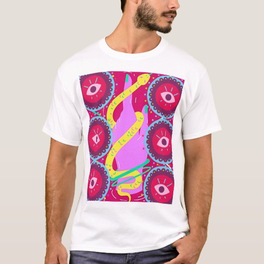 De hand van het fortuin t-shirt (Voorkant)