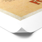 De hand van het Poster van het  theater van de bes (Hoek)