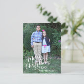 De hand Van letters voorzien Kaart van de Vakantie (Staand voorkant)