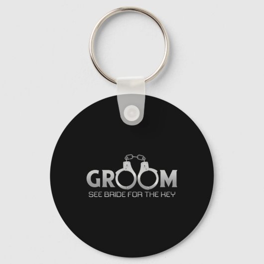 De handboeien van de grom zien Bride voor de belan Sleutelhanger (Voorkant)