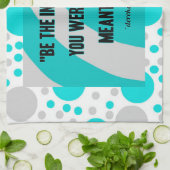 De Handdoek van de Keuken van de inspiratie (Gevouwen)