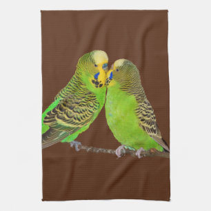 De Handdoek van de Keuken van de Kussen van Budgie