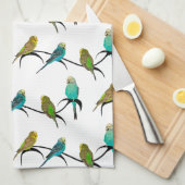 De Handdoek van de Keuken van de Waanzin van (Quarter Fold)