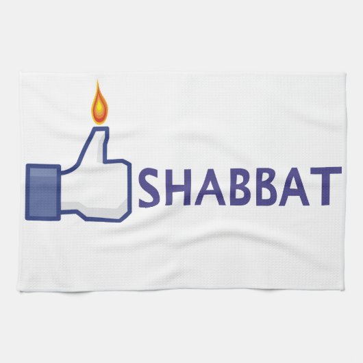 De Handdoek van de Keuken van Shabbat (Horizontaal)