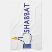 De Handdoek van de Keuken van Shabbat (Verticaal)