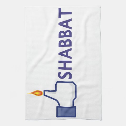 De Handdoek van de Keuken van Shabbat (Verticaal)
