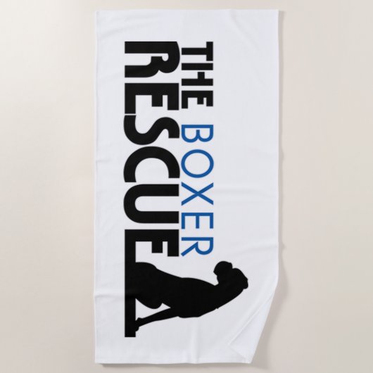 De handdoek van de Logo van de Redding van de Boxe (Voorkant)