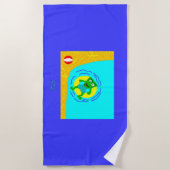 De Handdoek van het Strand van de Zomer van (Voorkant)