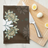 De handdoek van Lotus Hand (Quarter Fold)