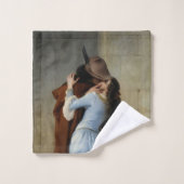 De handdoekset Kiss / Il Bacio Bad Handdoek (Wasdoekje)