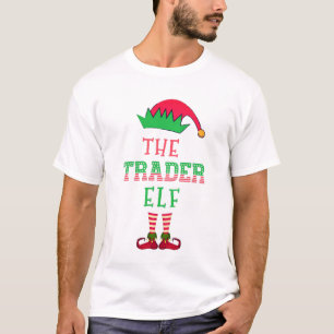 De Handelaar Elf Grappige Kerst Matching T-shirt