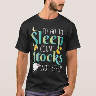 De handelaar gaat naar de slaapstand als hij voorr t-shirt