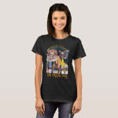 De handelsoorlog Vrouwen Zwart T-shirt (Voorkant volledig)