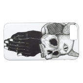 de handen bidden schedel Case-Mate iPhone case (Achterkant (Horizontaal))