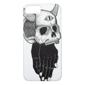 de handen bidden schedel Case-Mate iPhone case