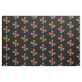 De Handen van de chiropraktijk en de Stof van de (Fat Quarter)