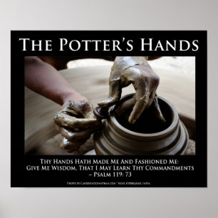 De handen van de Potter. Hoe God ons vormt. Poster