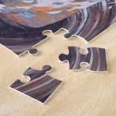 De handen van de Potter met Manuscript Legpuzzel (Zijkant)