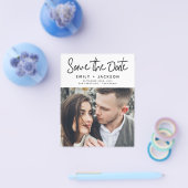 De handgeschreven begroting sparen de Uitnodiging Flyer (Enkel)