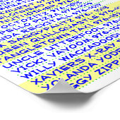 De handige Lijst van het Aantal van de Telefoon om Poster (Hoek)