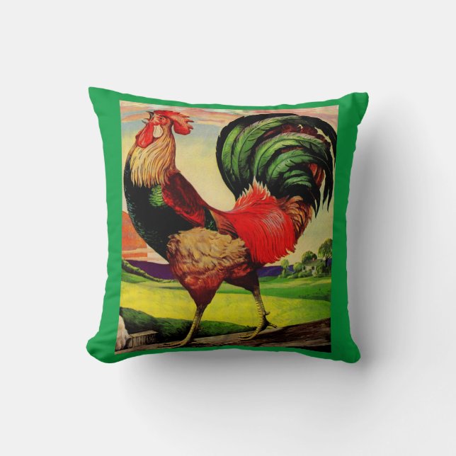 De handige Rooster roteren Kussen (Voorkant)