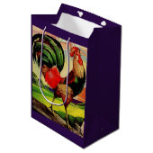 De handige Rooster roteren Medium Cadeauzakje (Voorkant Gekanteld)