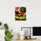 De handige Rooster roteren Poster (Thuiskantoor)