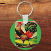 De handige Rooster roteren Sleutelhanger (Voorkant)