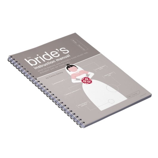 De handleiding van de bride notitieboek (Rechterzijde)