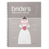 De handleiding van de bride notitieboek (Voorkant)