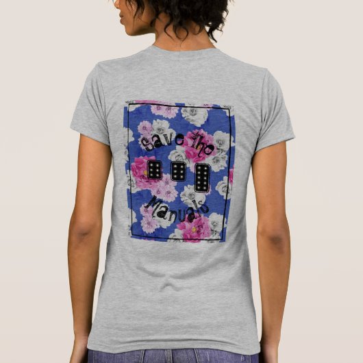 De handleidingen T-Shirt opslaan (Achterkant)