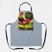 De handmatige Rooster-afdruk roteren Schort (Voorkant)