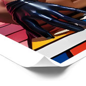 De handschoen die past perfect poster (Hoek)