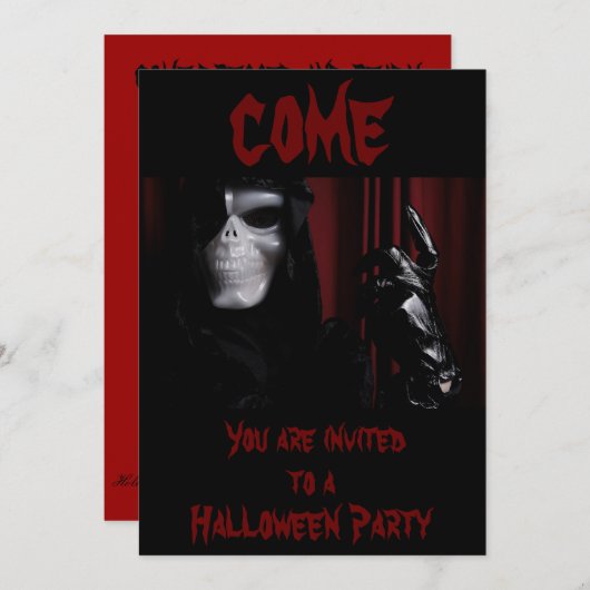 De handschoen - kaart (Voorkant / Achterkant)