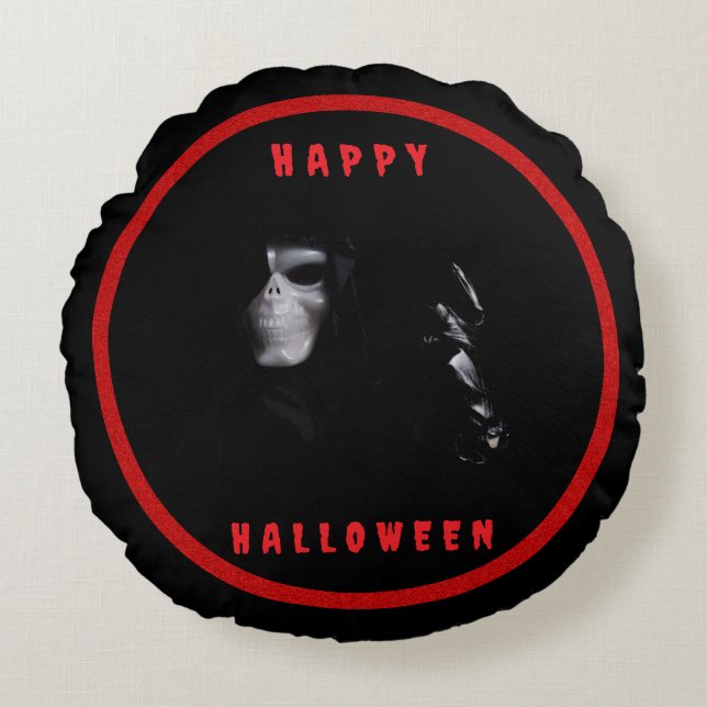 De handschoen - rond kussen (Voorkant)