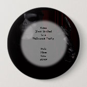 De handschoen - ronde button 4,0 cm (Voorkant)