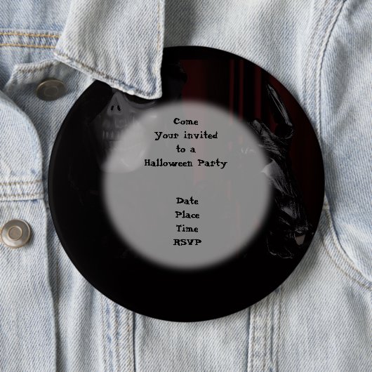 De handschoen - ronde button 6,0 cm (In situ)