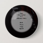 De handschoen - ronde button 7,6 cm (Voorkant)